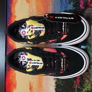 Boys Airwalk Huntington Sneaker Black Tie